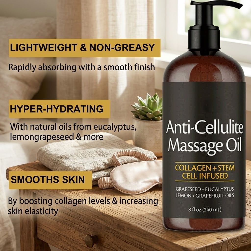 Anti Cellulite Body Massage Oil