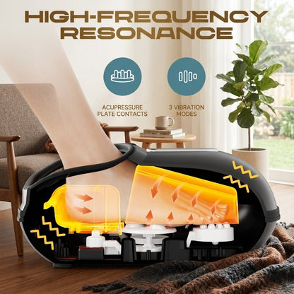 Intelligent Heating Foot Massager For Gout And Arthritis