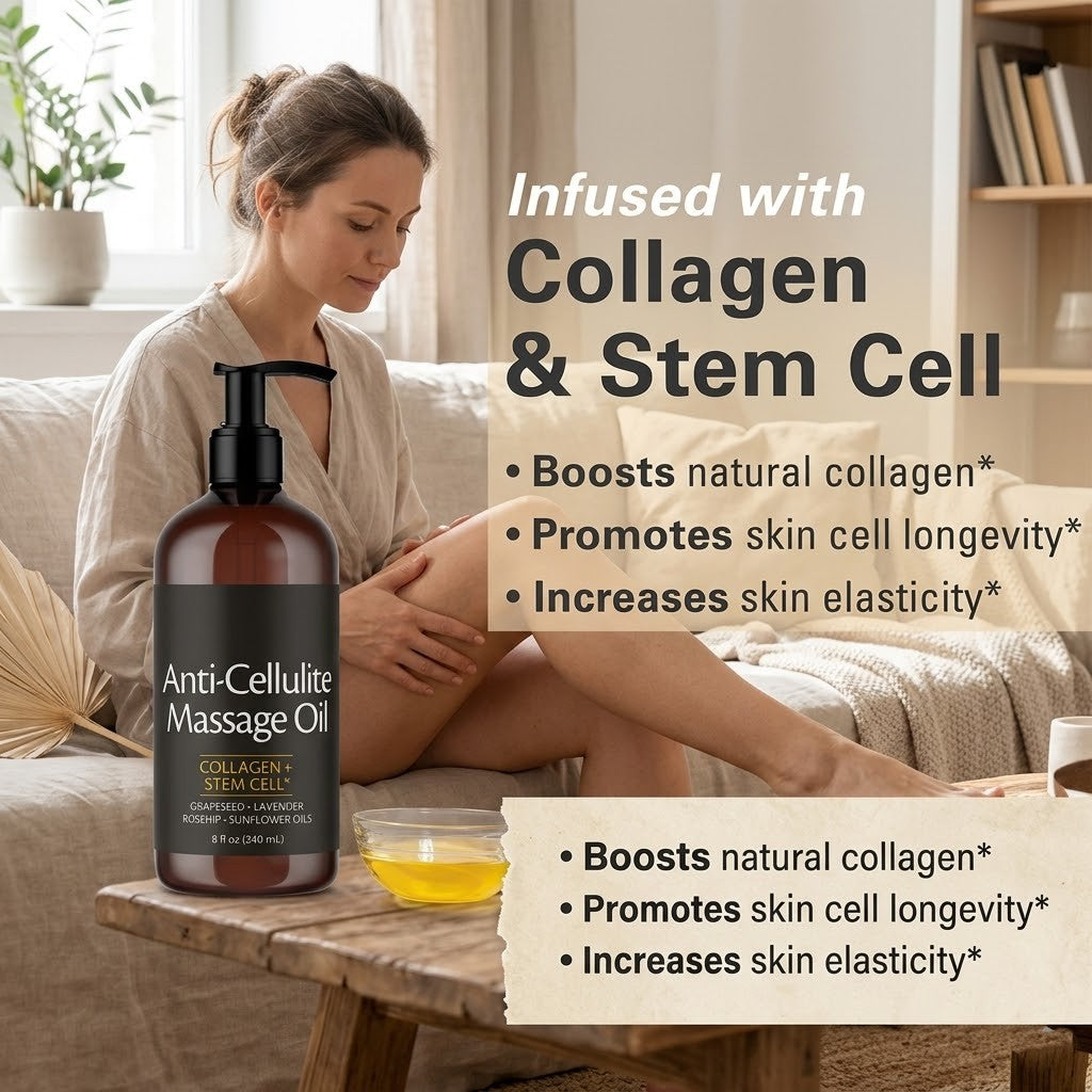 Anti Cellulite Body Massage Oil