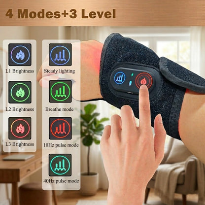 Red Light Therapy Wrist Massager For Arthritis And Carpel Tunnel