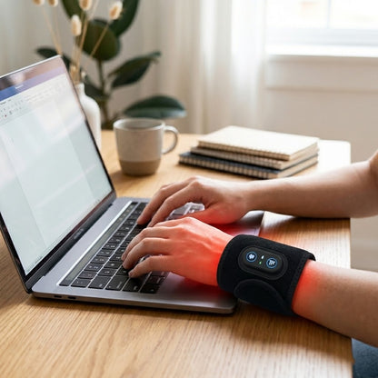 Red Light Therapy Wrist Massager For Arthritis And Carpel Tunnel